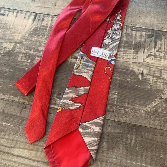 Mickey Mouse Silk Tie - Picture 2 of 2
